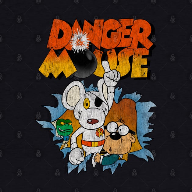 Vintage Danger Mouse by OniSide